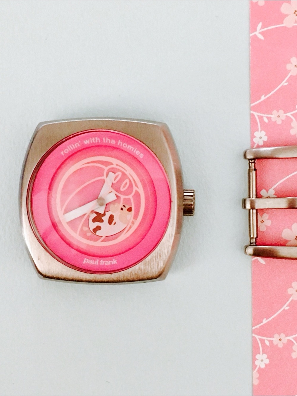 Paul Frank ❉ Tod Spicoli Hamster Wheel Watch Case Timepiece